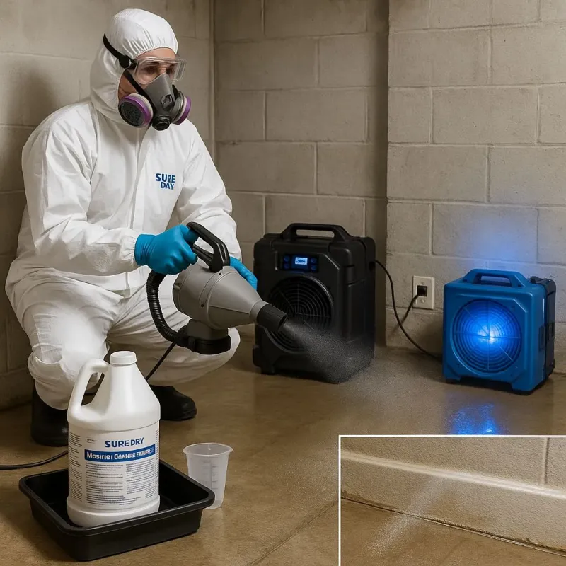 Sanitization and Odor Removal process in Vian, OK
