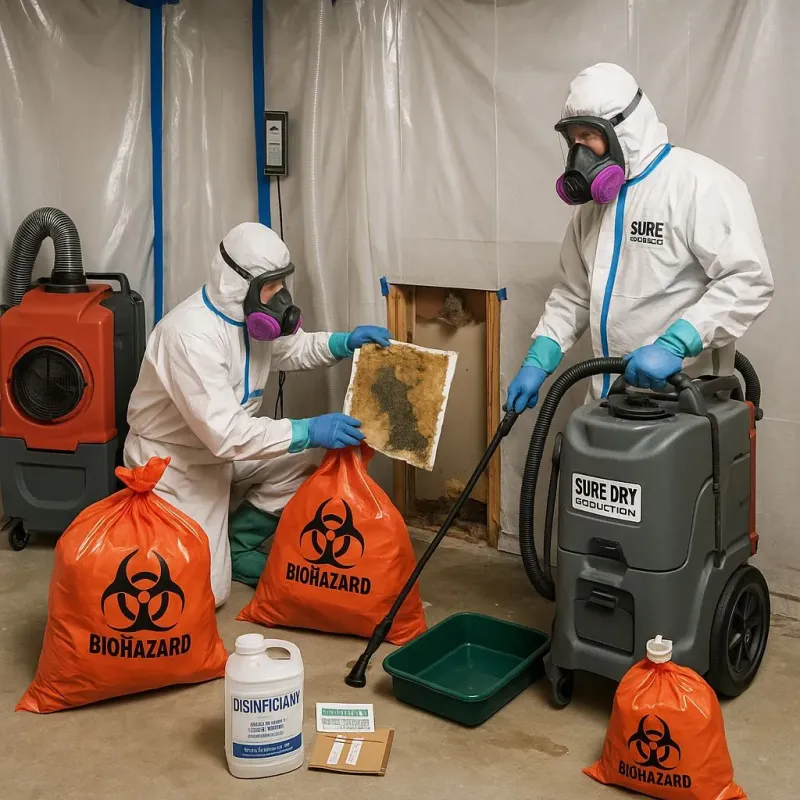 Contaminated Water Handling Protocols process in Vian, OK