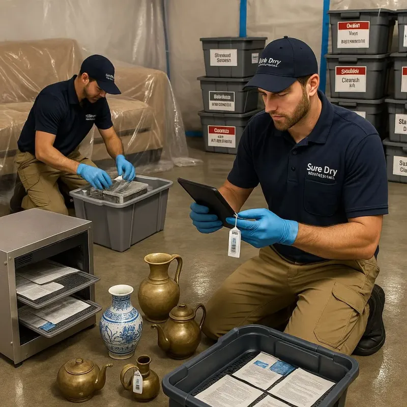 Content Protection and Restoration process in Vian, OK
